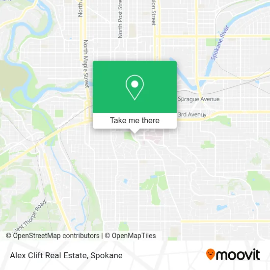 Alex Clift Real Estate map