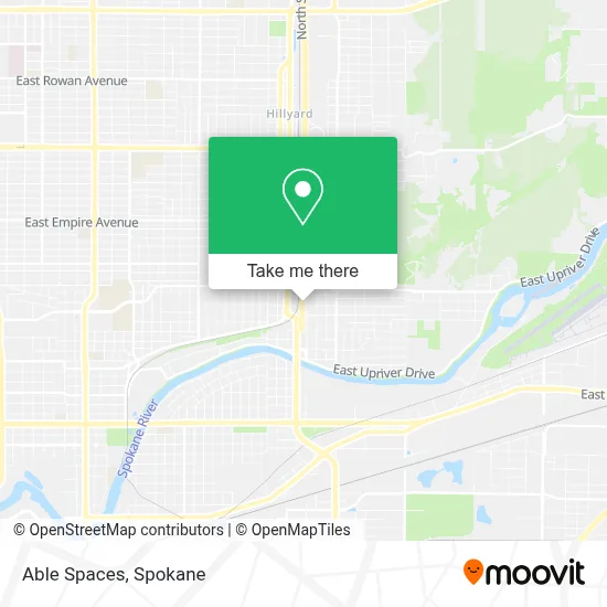 Able Spaces map
