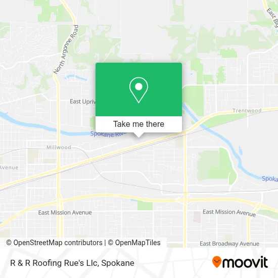 R & R Roofing Rue's Llc map