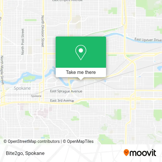 Bite2go map