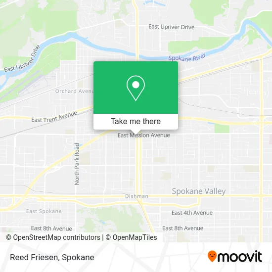 Reed Friesen map