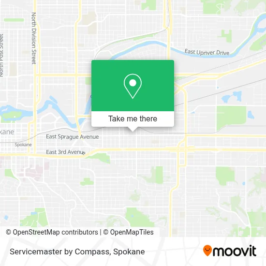Servicemaster by Compass map