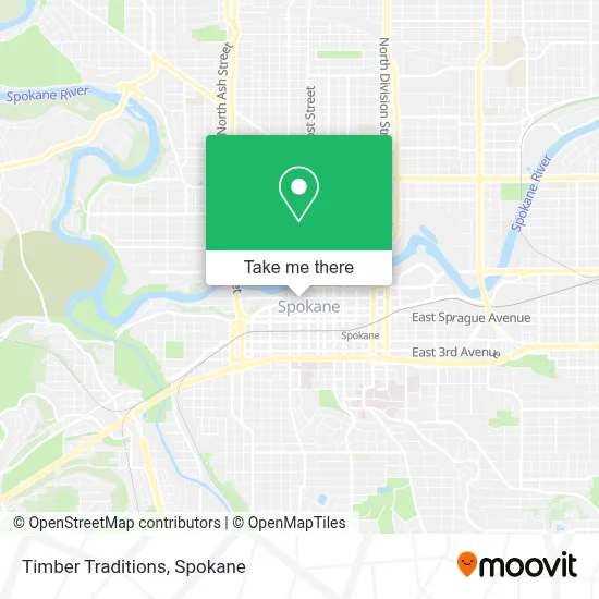 Timber Traditions map