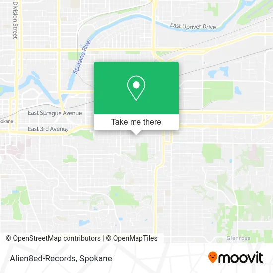 Alien8ed-Records map