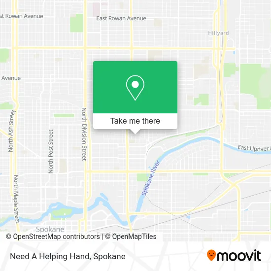 Need A Helping Hand map