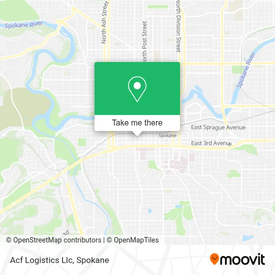 Acf Logistics Llc map