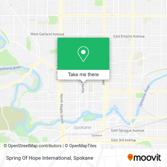 Spring Of Hope International map