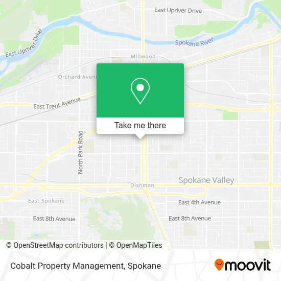 Cobalt Property Management map