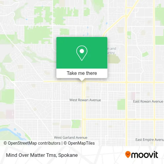 Mind Over Matter Tms map