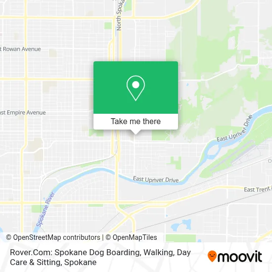 Rover.Com: Spokane Dog Boarding, Walking, Day Care & Sitting map