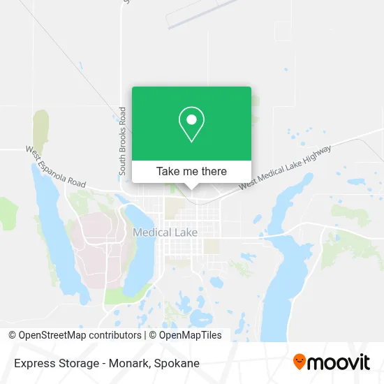 Express Storage - Monark map