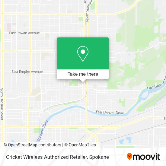 Cricket Wireless Authorized Retailer map