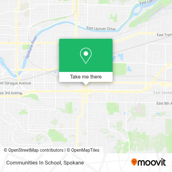 Communities In School map