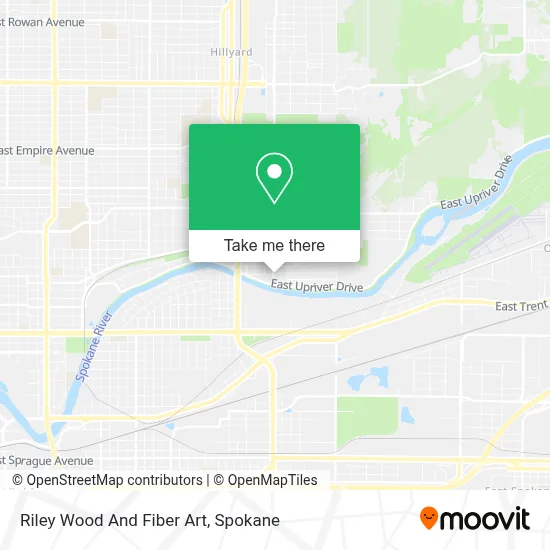 Riley Wood And Fiber Art map