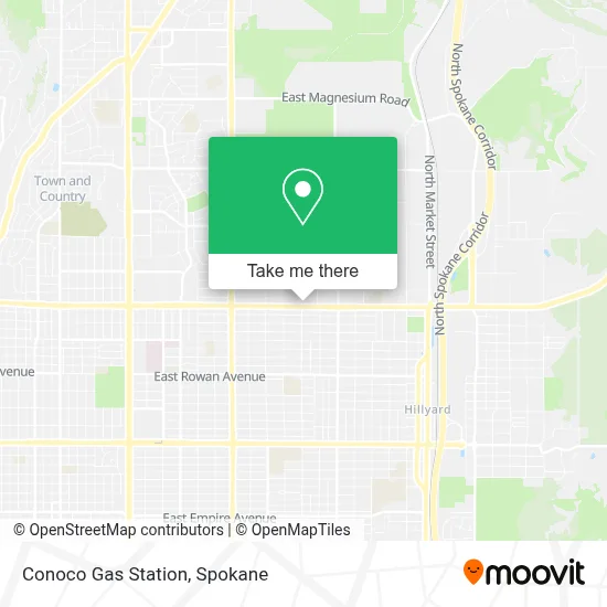 Conoco Gas Station map