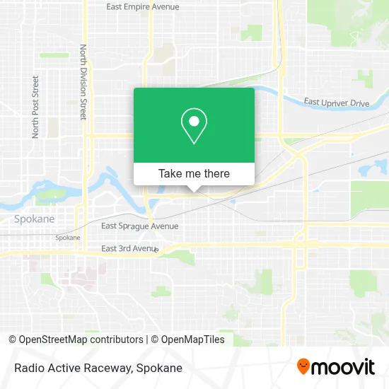Radio Active Raceway map