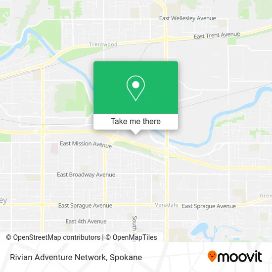 Rivian Adventure Network map