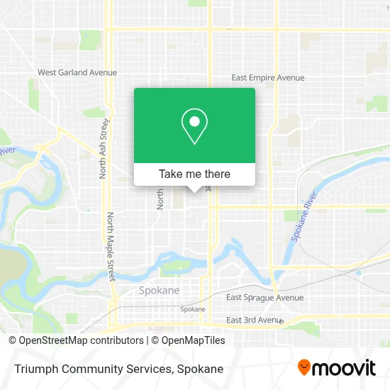 Triumph Community Services map