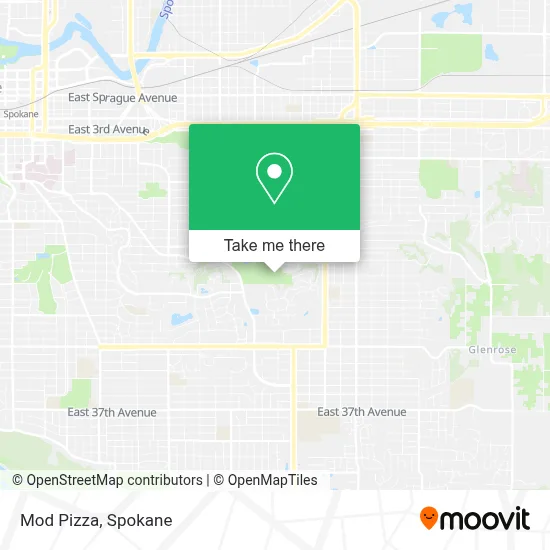 Mod Pizza map
