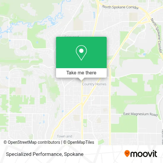 Specialized Performance map