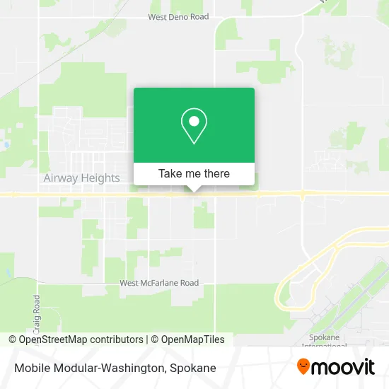 Mobile Modular-Washington map