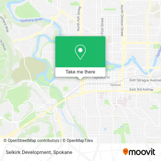 Selkirk Development map