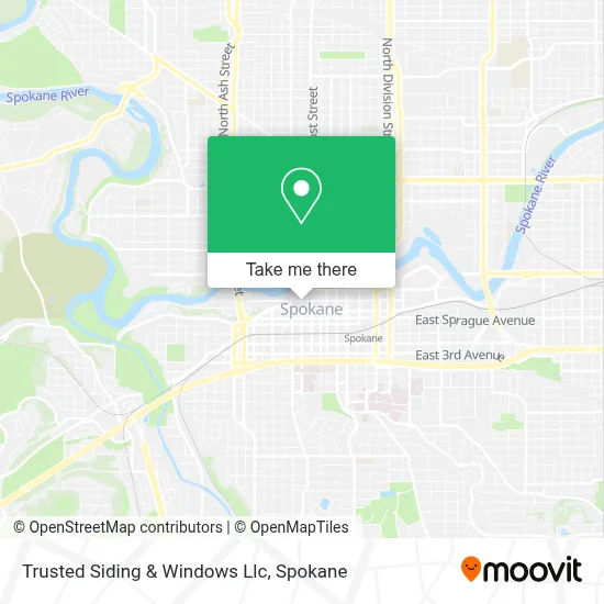 Trusted Siding & Windows Llc map