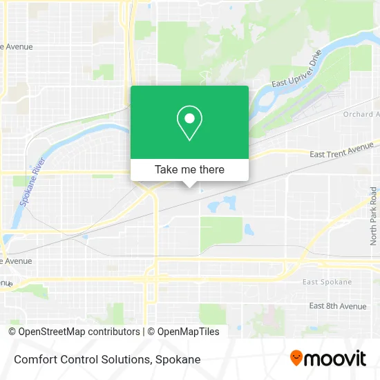 Comfort Control Solutions map