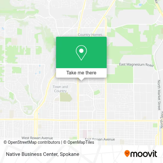 Native Business Center map