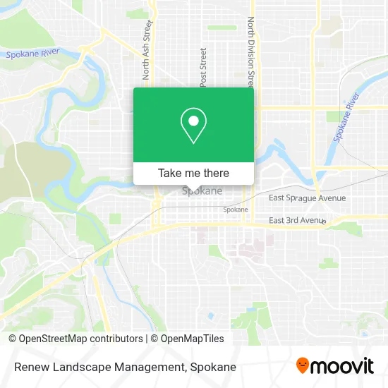 Renew Landscape Management map
