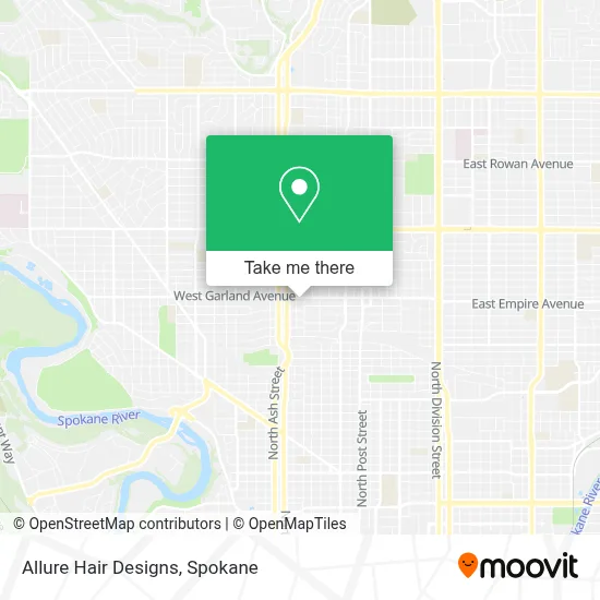 Allure Hair Designs map