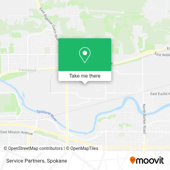 Service Partners map