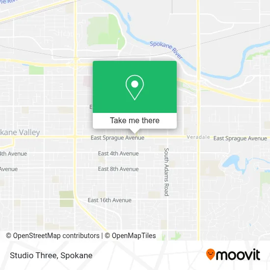 Studio Three map