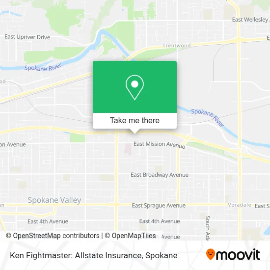 Ken Fightmaster: Allstate Insurance map