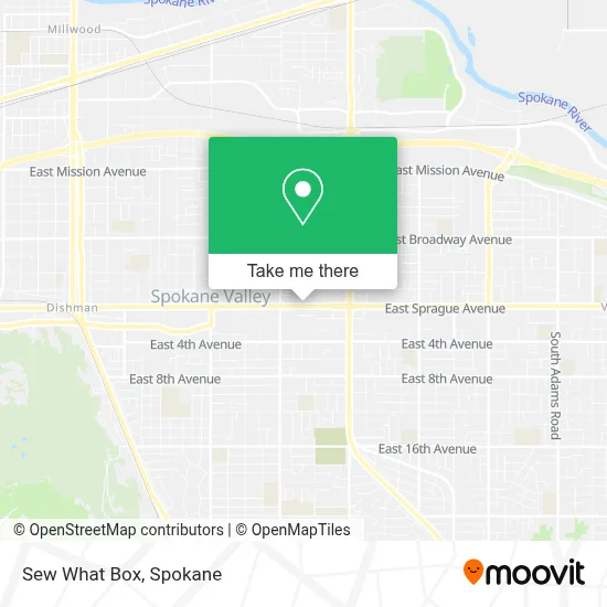 Sew What Box map