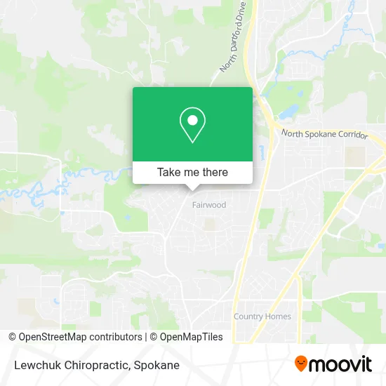 Lewchuk Chiropractic map