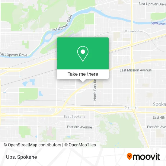 Ups map
