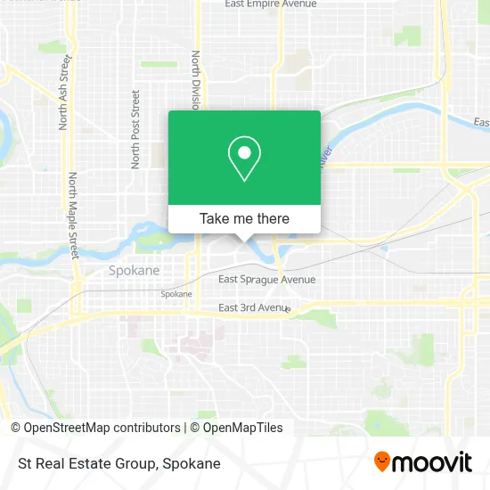 St Real Estate Group map