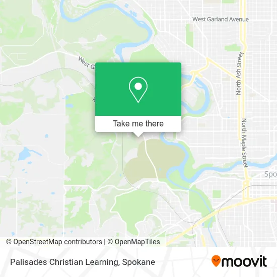 Palisades Christian Learning map