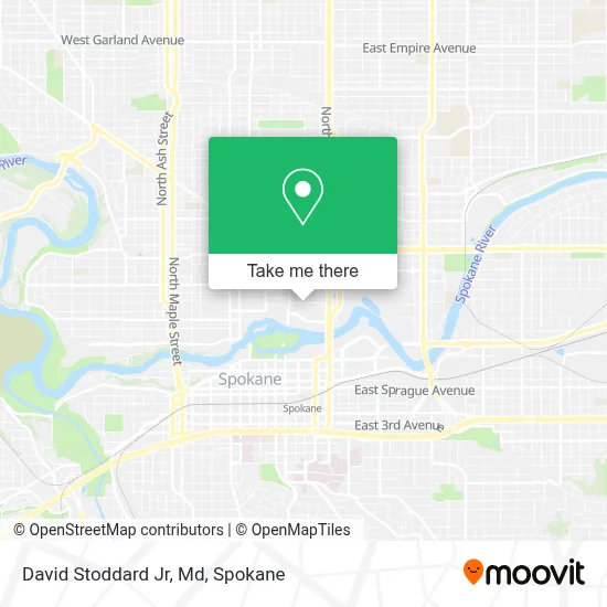 David Stoddard Jr, Md map