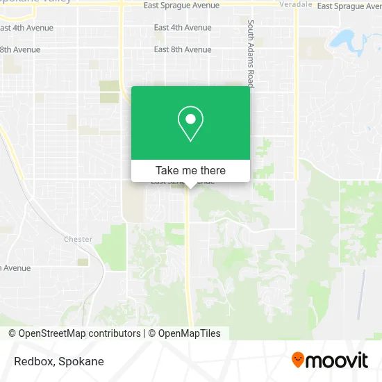 Redbox map