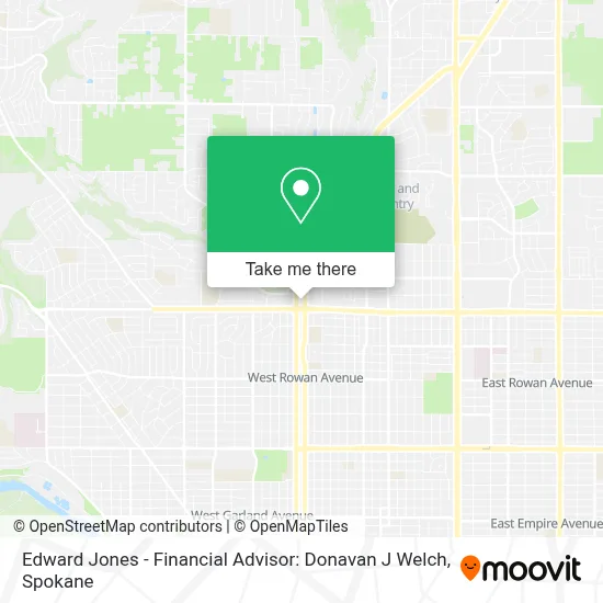 Edward Jones - Financial Advisor: Donavan J Welch map