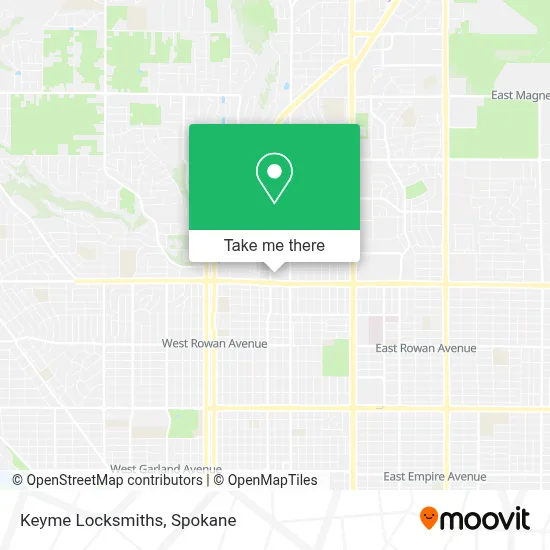 Keyme Locksmiths map