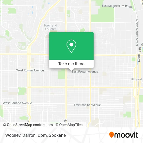 Woolley, Darron, Dpm map
