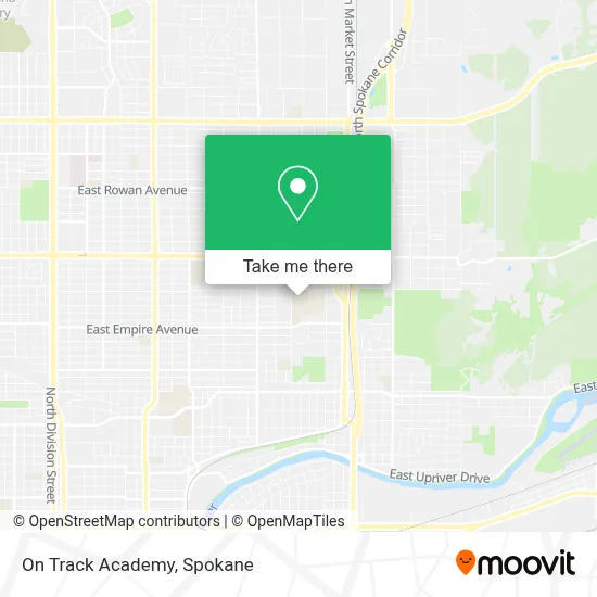 On Track Academy map