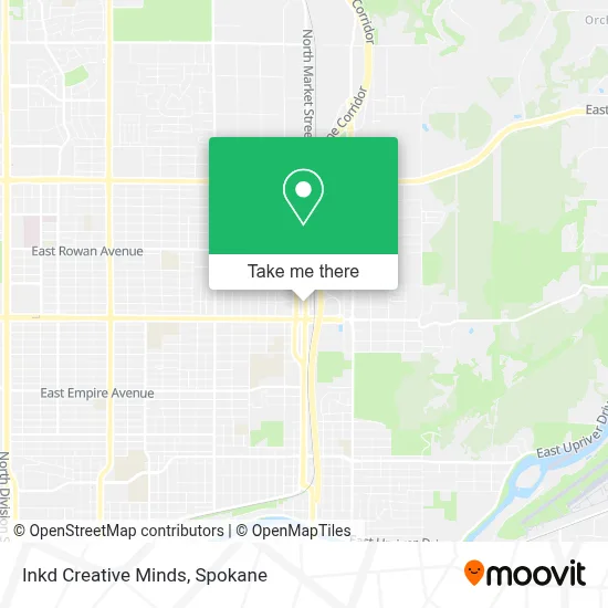 Inkd Creative Minds map