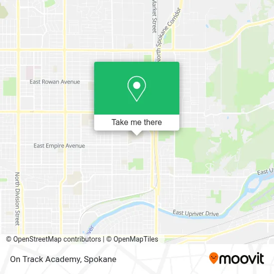 On Track Academy map