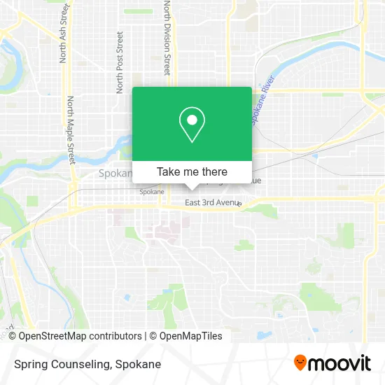 Spring Counseling map