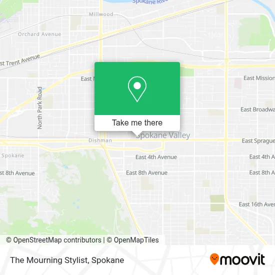 The Mourning Stylist map