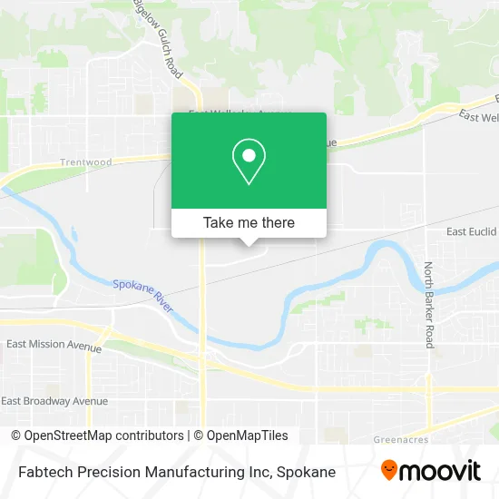 Fabtech Precision Manufacturing Inc map